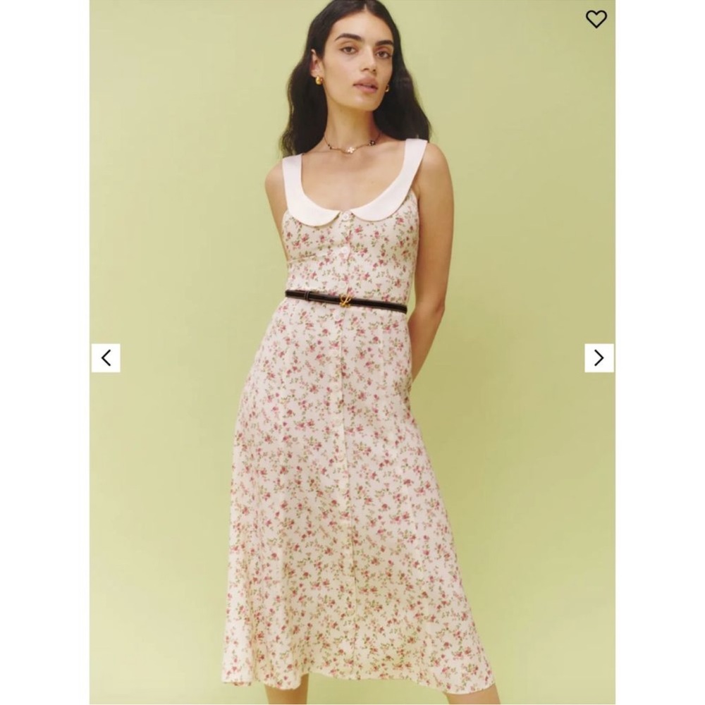 Reformation Charlie Midi Dress in Boheme Size 8